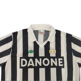 1992-94 black and white Kappa Juventus Torino long-sleeve shirt