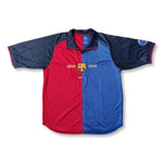 1998-99 blue and red FC Barcelona Nike centenary shirt