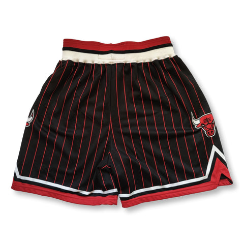 Chicago Bulls Black Red Strip CHICAGO Shorts  Chicago bulls, Black and  red, Shorts outfits women