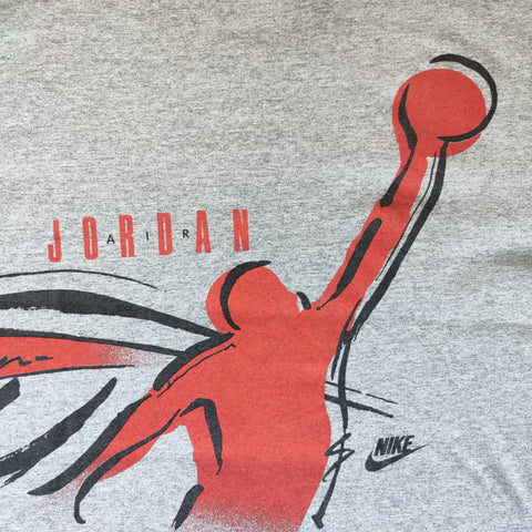 Vintage 90s Nike Air Jordan T-Shirt Double Sided Single Stitch USA