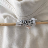 Vintage white Celine polo shirt Made in France