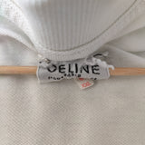 Vintage white Celine polo shirt Made in France