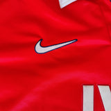 1998-99 red Arsenal Nike shirt
