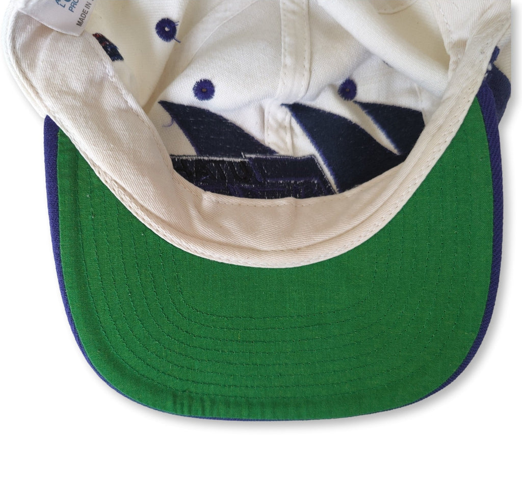 Seattle Supersonics Vintage 90's AJD Sonics Big Logo Snapback Cap Hat –  thecapwizard