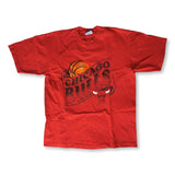 90s red Pro Player Bulls t-shirt Made in USA