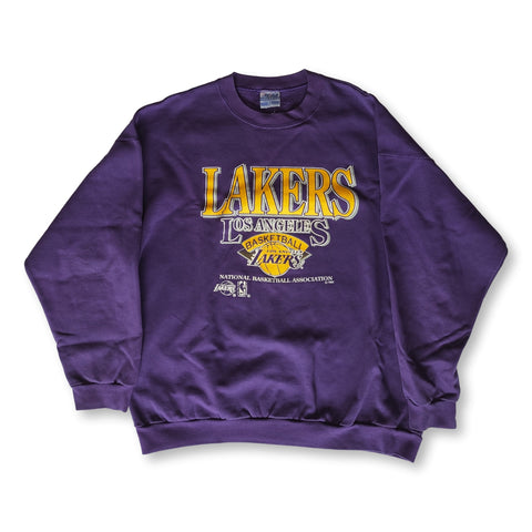 Vintage 1993 purple LA Lakers sweatshirt