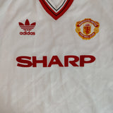 1986-87 Manchester United Adidas away shirt