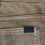 Brown Beams corduroy trousers Made in Japan