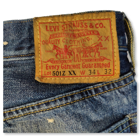 Big E Levi's 501 selvedge jeans | retroiscooler | Vintage Levi's