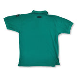 90s green Adidas Eqt polo shirt