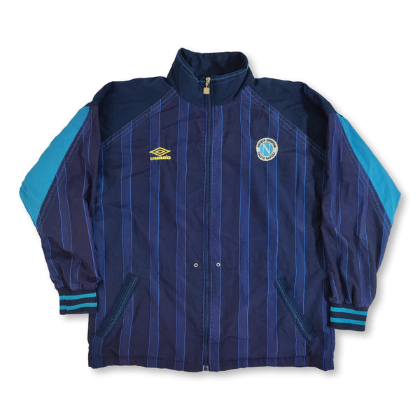 ヴィンテージ　91-92 Umbro Napoli track jacket 1991-93 Napoli Umbro Track Jacket - 8/10 - (XL)