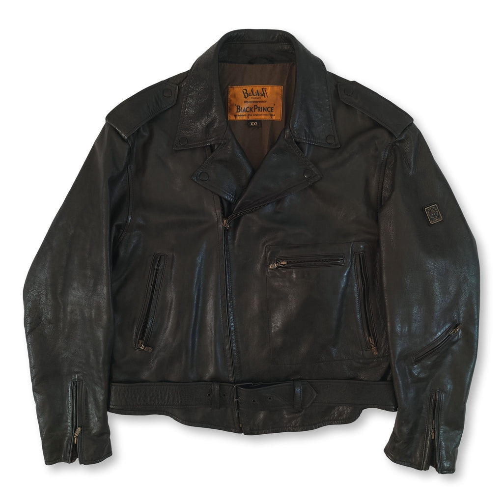 Vintage Belstaff Black Prince leather jacket | retroiscooler 