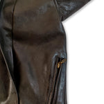 Vintage Belstaff Black Prince leather jacket