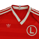 1986-89 Legia Warsaw Adidas player-issued shirt