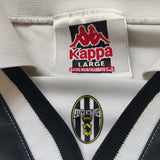 1994-95 black and white Kappa Juventus Torino Baggio #10