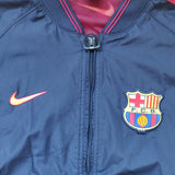 1998-00 navy FC Barcelona Nike rain jacket