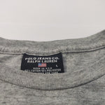 90s gray Polo Jeans t-shirt Made in USA