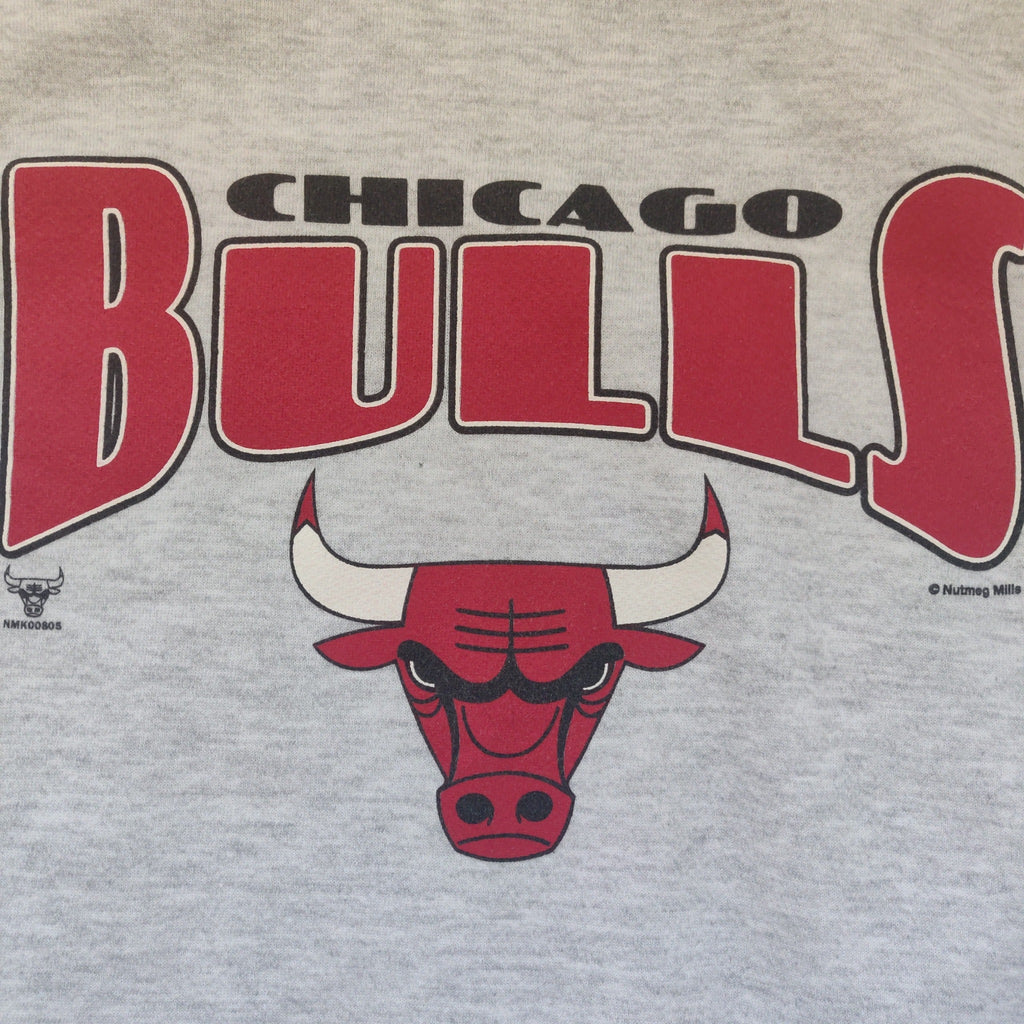 Vintage 90s Chicago Bulls NBA sweatshirt black nutmeg mills