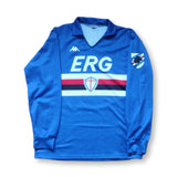 1989-90 blue Sampdoria Kappa long-sleeve shirt 