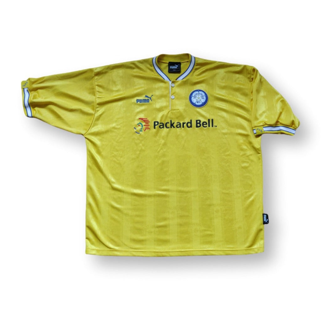 1996-99 yellow Leeds United Puma shirt | retroiscooler