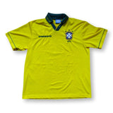 1993-94 yellow Brazil Umbro shirt
