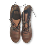 Brown Red Wing Heritage Iron Ranger boots 