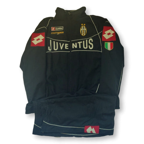 2002-03 black Juventus Lotto tracksuit