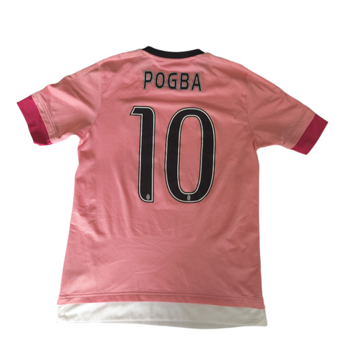 2015-16 JUVENTUS Home S/S No.10 POGBA UEFA CL 15-16 jersey shirt