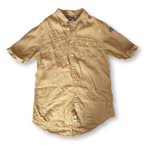 2000s brown Polo Jeans shirt