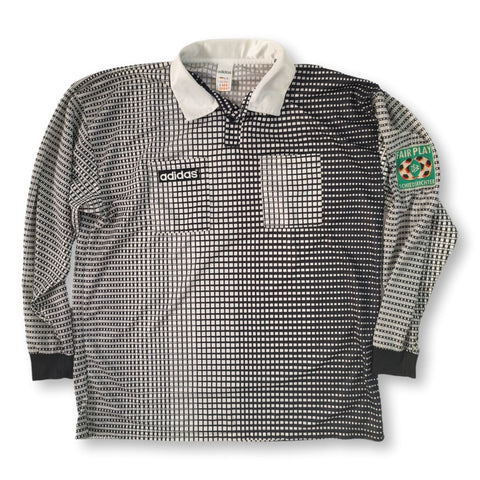 90s Adidas Germany referee long sleeve shirt