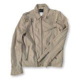Beige Samsoe Samsoe leather jacket