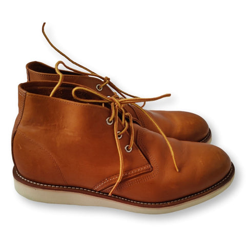 Brown Red Wing Heritage Chukka boots