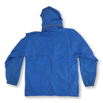 Vintage blue K-Way rain jacket