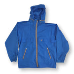 Vintage blue K-Way rain jacket