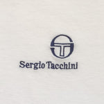 80s white Sergio Tacchini polo shirt
